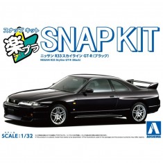 1/32 Nissan R33 Skyline GT-R (Black)