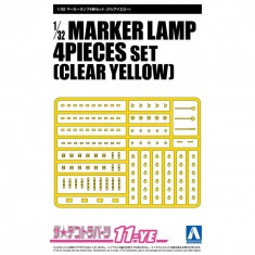 1/32 Truck Marker Lamp Sprues Clear Yellow (4pcs)
