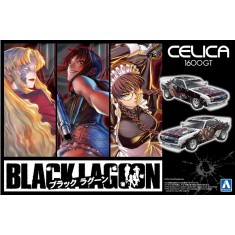 1/24 Toyota Black Lagoon TA22 Celica 1600GT '72 (TUNED CAR No.IT-01)