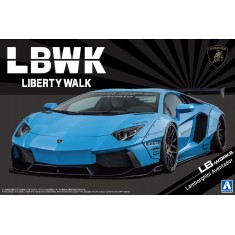 1/24 LB-Works Lamborghini Aventador Ver.1 (LIBERTY WALK No.17)
