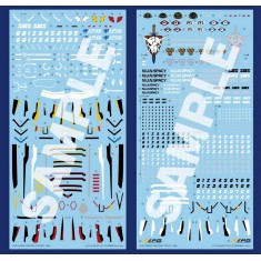 Non-Scale Macross F VF-25 Decal Set