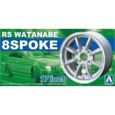 1/24 RS Watanabe 8-Spoke 17inch (TUNED PARTS No.4)