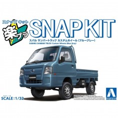1/32 Subaru Sambar Truck Custom Wheels (Blue Grey)