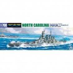 1/700 US Navy Battleship North Carolina (WATER LINE No.611)