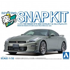 1/32 Nissan R35 GT-R 2024 Custom Wheels (Millennium Jade)
