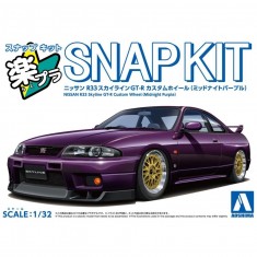 1/32 Nissan R33 Skyline GT-R Custom Wheels (Midnight Purple)