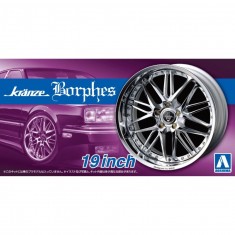 1/24 19inch Kranze Borphes Wheels and Tyres Set