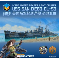 1/350 USS San Diego CL-53 Light Cruiser