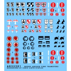 1/35, 1/48, 1/72 WWII German Infantry Division Vehicle Insignias Vol.1