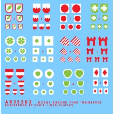 1/35, 1/48, 1/72 WWII German Infantry Division Vehicle Insignias Vol.2