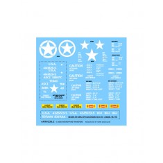 Nano Film Decals for 1/35 US 2 1/2 ton 6x6 Truck
