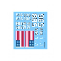 Nano Film Decals for 1/35 Elco 80' Torpedo Boat Sheet #1