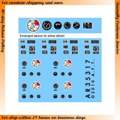 1/35 SdKfz.7 Instruments and Placards for Dragon kit