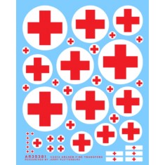 1/35 Dry Transfer - German Ambulance Markings