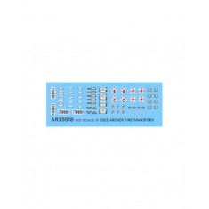 NCF Decals for 1/35 Dragon kit M2/M3 Halftrack Instruments and Placards