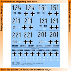 Decals for 1/35 LSSAH Panther Ausf G's, Ardennes 1944