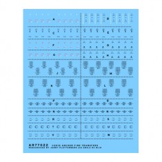 1/35 German 88mm Ammo Stencils Waterslide Decals