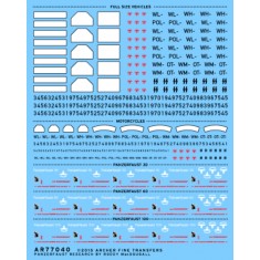 1/35 German License Plates and Panzerfaust Markings (water-slide decals)