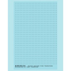 Resin on Clear Decal for O Scale Freight Cars Alternative Center Rivets w/Thinner Sides
