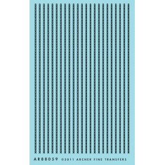 Perfect Weld Beads (Resin on Clear Decal Film, Linear: 228cm, Width: 1.02mm)