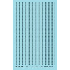Perfect Weld Beads (Resin on Clear Decal Film, Linear: 227cm, Width: 0.64mm)