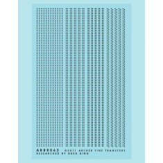 Resin on Clear Decal Film for O-Scale Streetcars & Interurbans 7/8-Inch Rivets