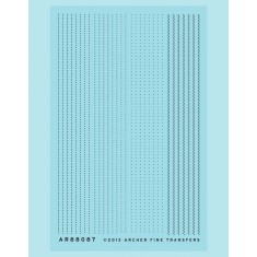 Resin on Clear Decal Film for Ho Scale Resin Rivet Starter Set