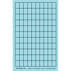 O 12" x 18" Factory Window Muntins (Resin on Clear Decal Film)