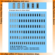 1/35 German SS Shoulder Boards for Reconnaissance Troops 