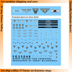 1/35 German Late War Uniform Patches for Medical Personnel