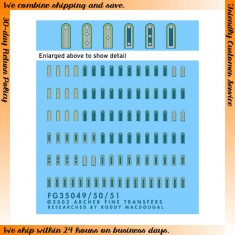 1/35 German Early War Shoulder Boards for Panzergrenadiers