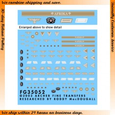1/35 Afrika Korps Heer Uniform Patches for Infantry Troops