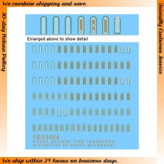 1/35 Afrika Korps Shoulder Boards for Medical Personnel