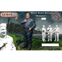 1/32 WWII Soviet Aircraft Technician (Resin)