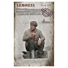 1/35 Civilian Seated Man ''Vasily'' 