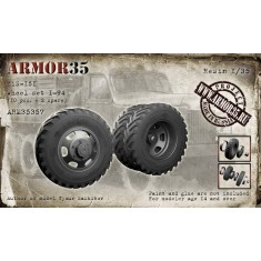 1/35 ZiS-151 Wheel set I-94 (10pcs & 2 spare)