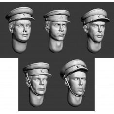 1/35 WWII Soviet Officer's Caps Vol.1