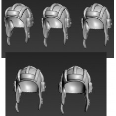 1/35 WWII Soviet Tank Helmets