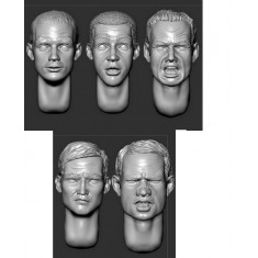 1/35 Hairy Heads Set Vol. 10
