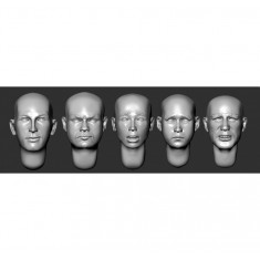 1/35 Bald Heads #Set 18