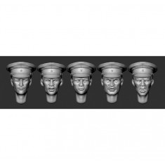 1/35 Kwantung Army Officers Heads