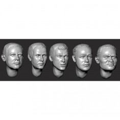 1/35 Hairy Heads #Set 25