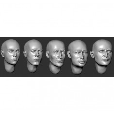 1/35 Bald Heads #Set 25