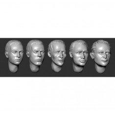 1/35 Hairy Heads #Set 25