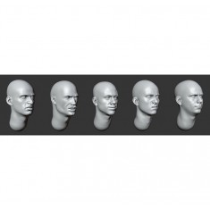 1/35 Bald Head x5 (Set 27)