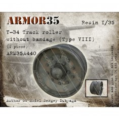 1/35 T-34 Track Roller without Tyre Type VIII (1pc)