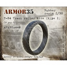 1/35 T-34 Track Roller Tyre Type I (2pcs)