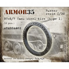 1/35 BT-5/7 Tank Wheel Tyre Type I (2pcs)
