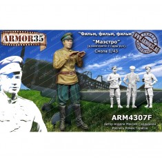 1/43 WWII Soviet Military Pilot