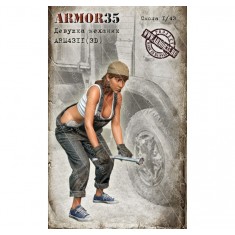 1/43 Female Truck Mechanic